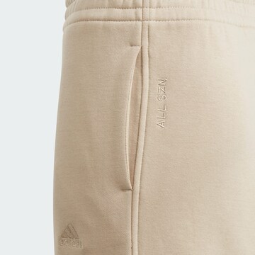 ADIDAS SPORTSWEAR Regular Workout Pants in Beige