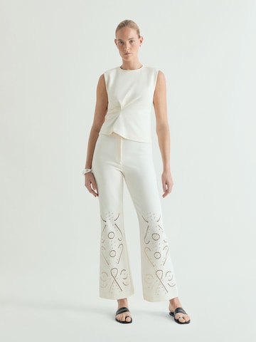 regular Pantaloni ' ' di Scalpers in beige: frontale