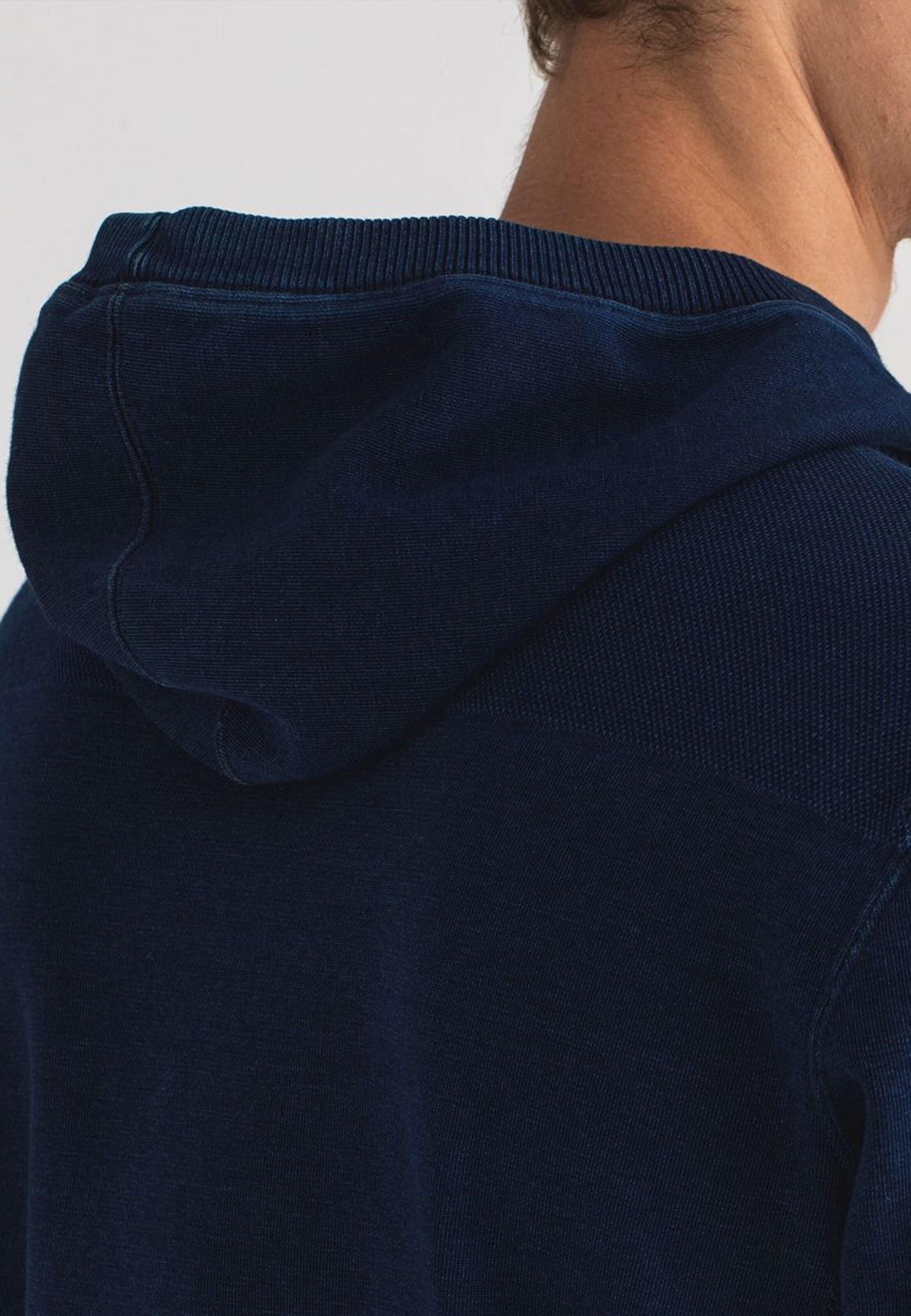 Männer Sweat Butcher of Blue Kapuzensweatshirt in Indigo - FL18858 Männer Sweat Butcher of Blue Kapuzensweatshirt in Indigo - FL18858