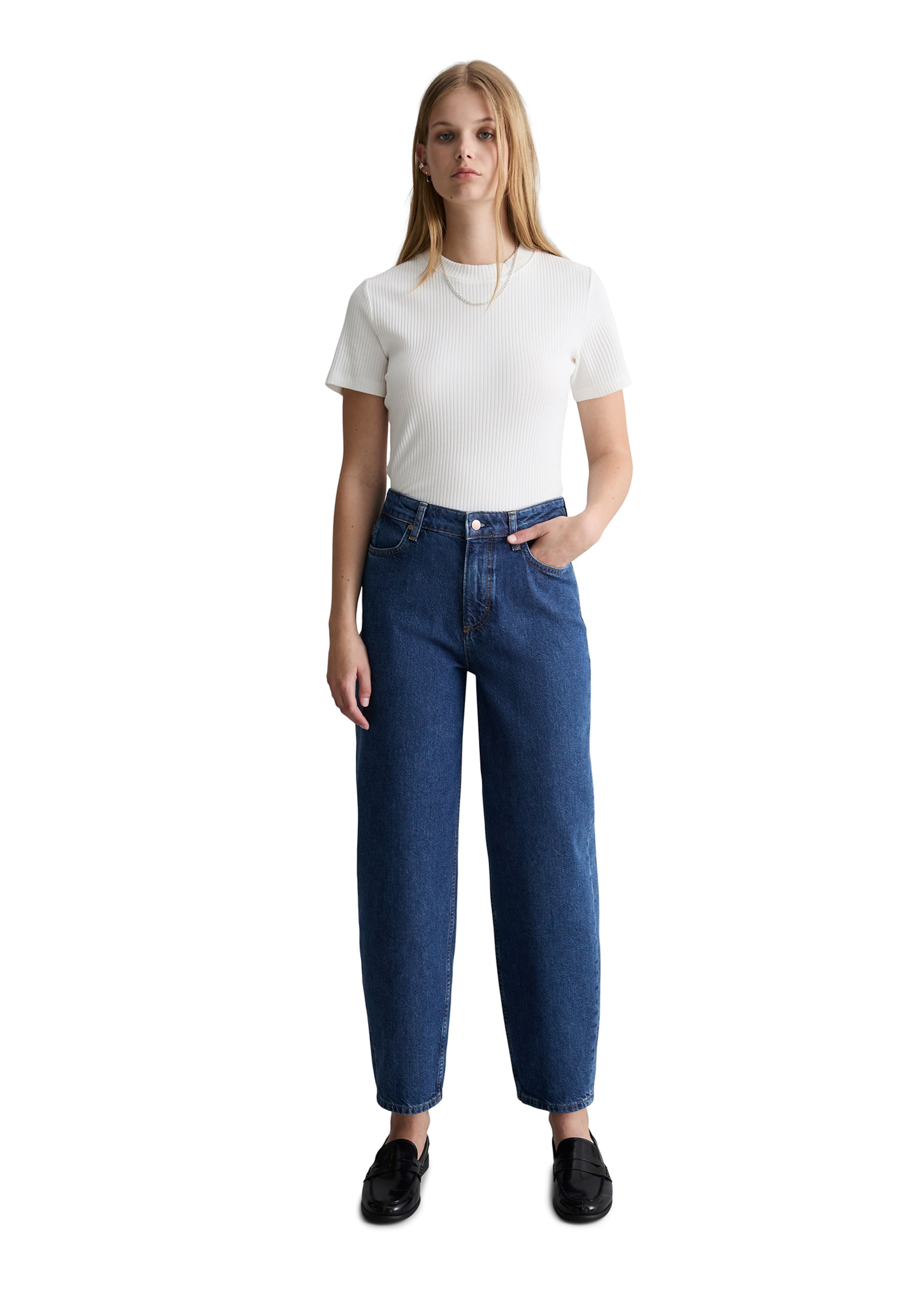 Marc O'Polo DENIM Regular Jeans 'Stine' in Blauw