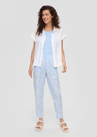 s.Oliver Tapered Hose in Blau