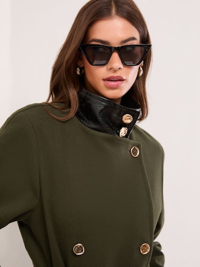 Lipsy Between-seasons coat in Olive, Item view