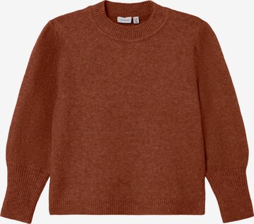 NAME IT Sweater 'OTINE' in Brown: front