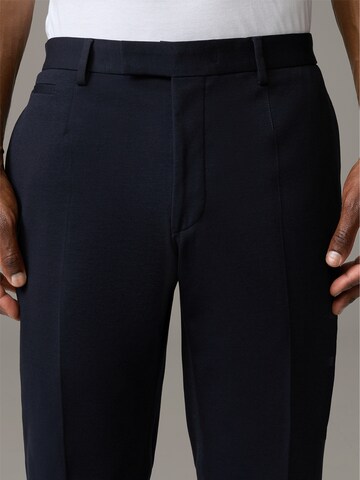 STRELLSON Slimfit Pantalon 'Kynd' in Blauw