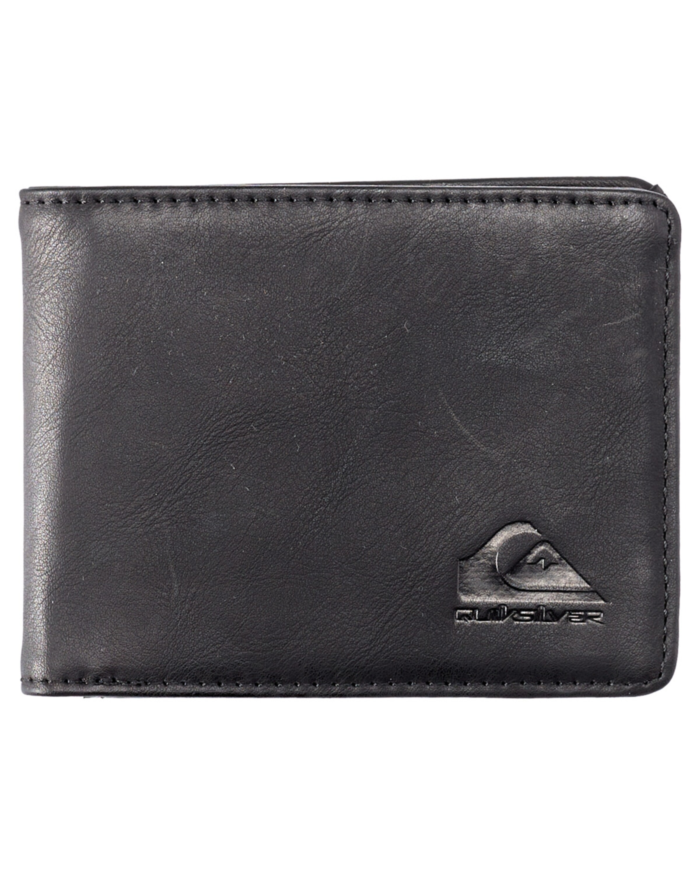 QUIKSILVER Wallet 'Slim Rays' in Black: front