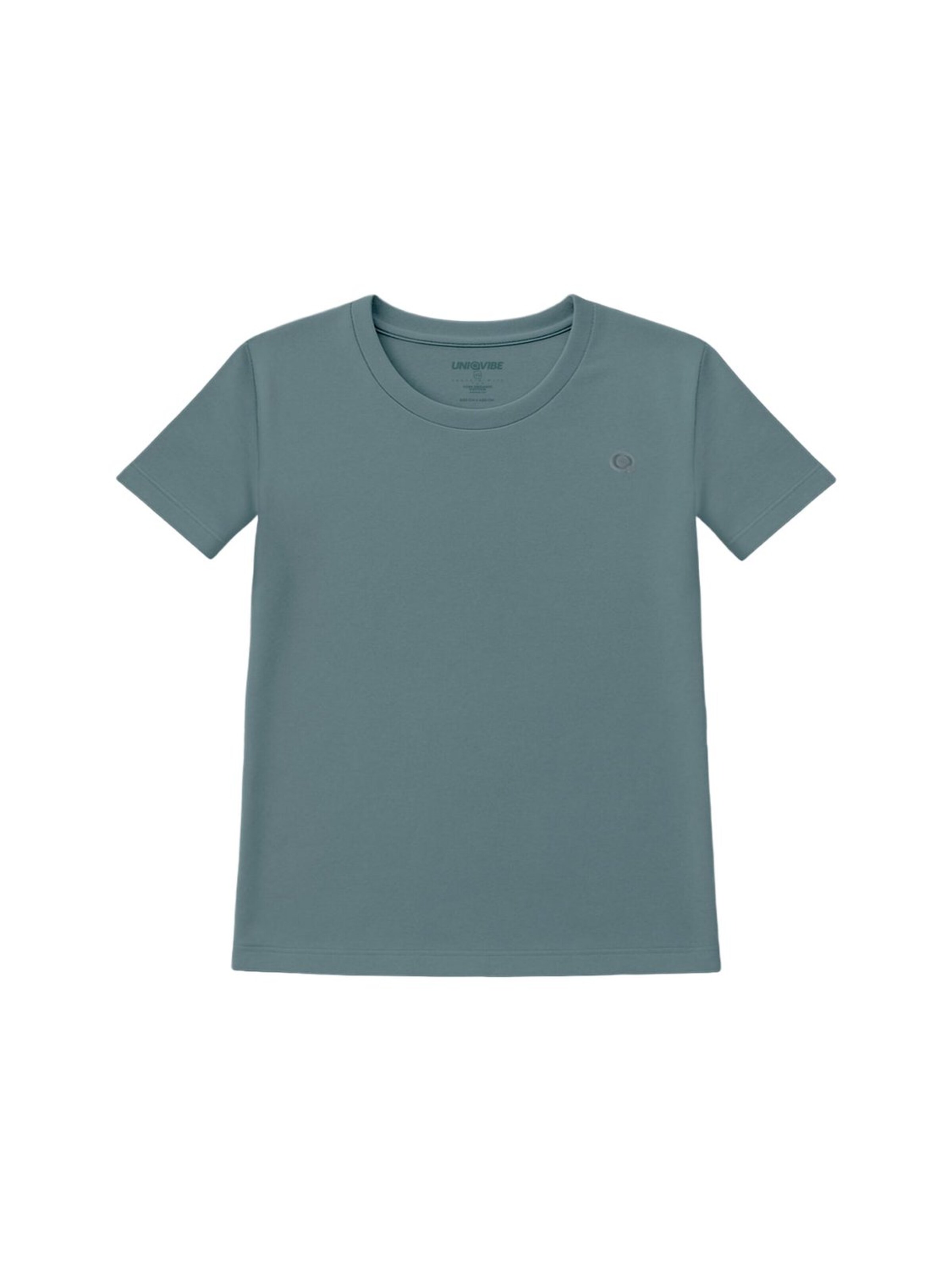 UNIQVIBE Shirt in Zwart: voorkant