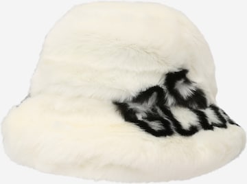 Cappello di GCDS in bianco: frontale