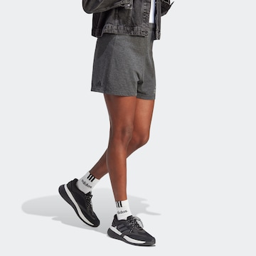 ADIDAS SPORTSWEAR Regular Workout Pants 'Future Icons Winners' in Grey