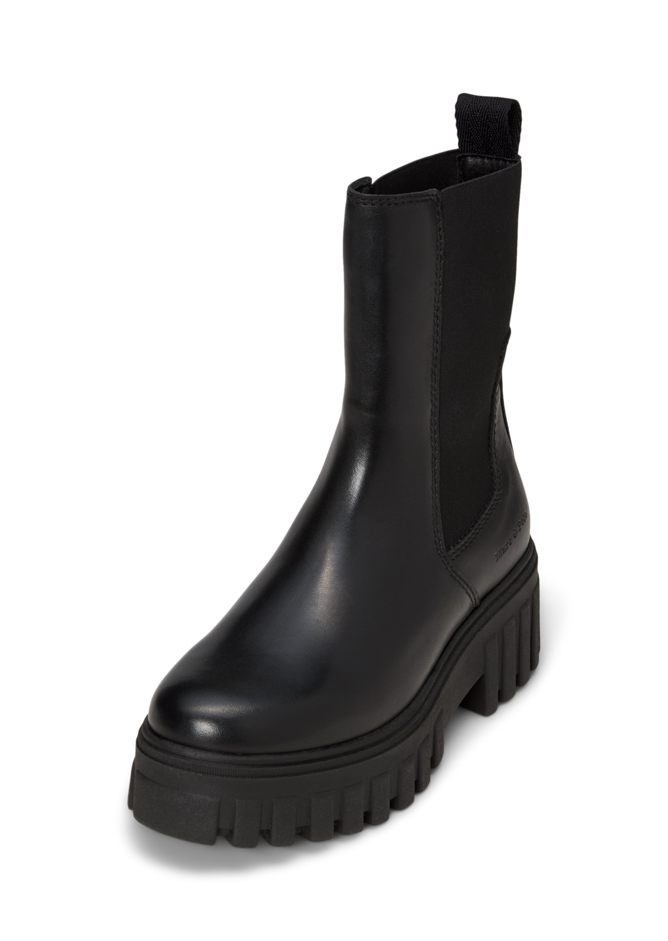Marc O'Polo Chelsea boots 'Valva' in Zwart