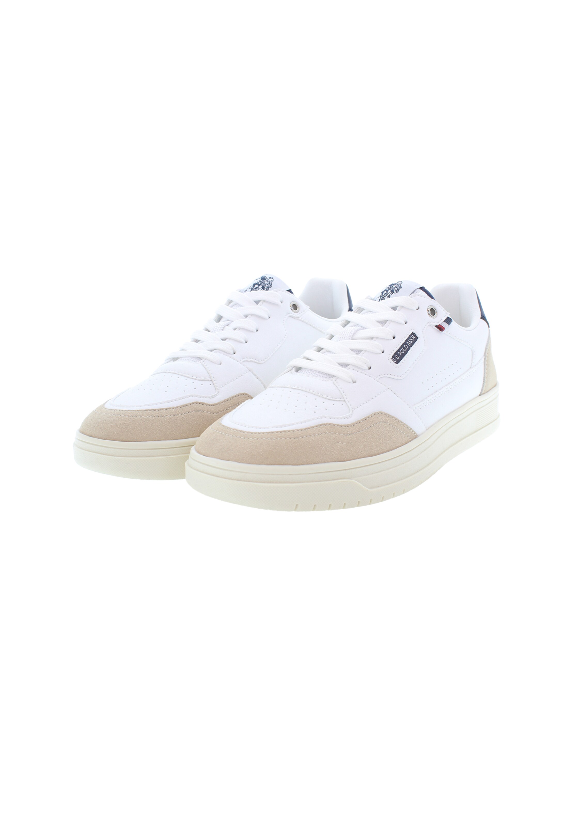 Baskets basses 'Kosmo 006' U.S. POLO ASSN. en blanc
