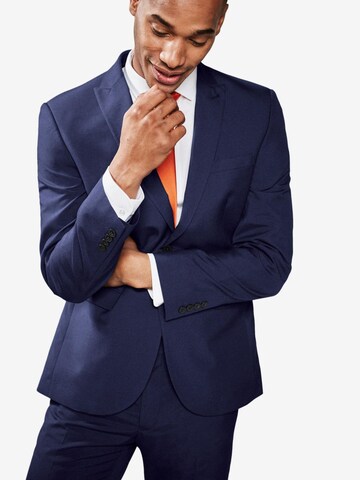 Next Slim fit Colbert in Blauw: voorkant