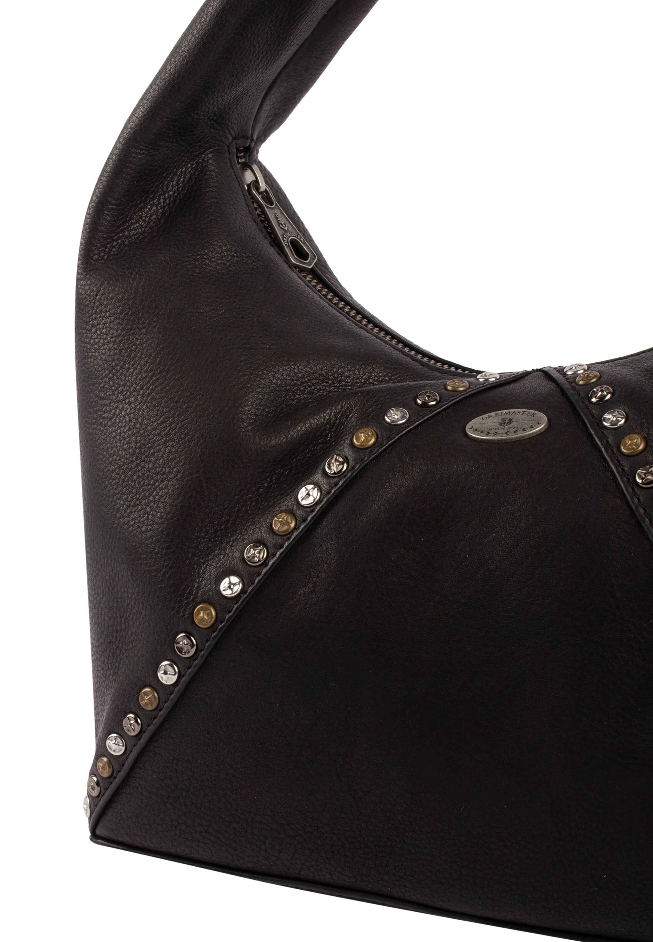 DreiMaster Vintage - Mala de ombro 'Altiplano' em preto