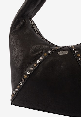 DreiMaster Vintage Чанта за през рамо 'Altiplano' в черно