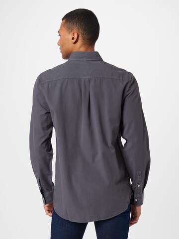 ECOALF Regular fit Button Up Shirt 'ANTEJO' in Grey