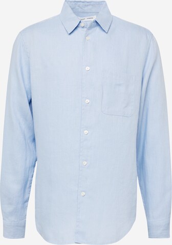 Samsøe Samsøe Regular fit Skjorta 'LIAM' i blå: framsida