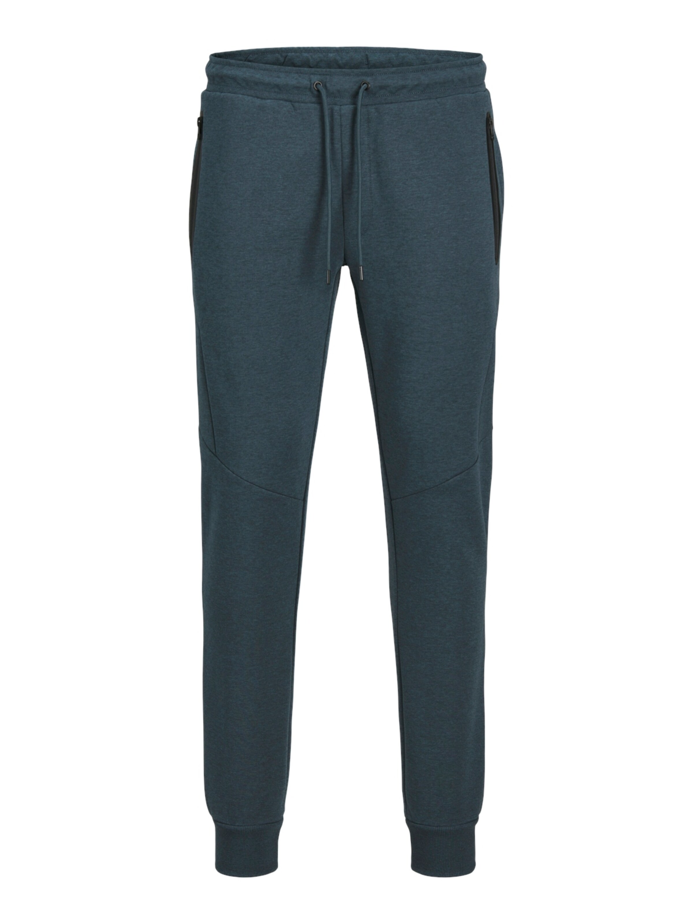 JACK & JONES JEANS INTELLIGENCE Slim Fit Joggingbroek JPSTWILL Met Logo Olijfgroen 17172192