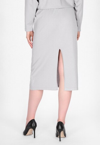 DreiMaster Klassik Skirt 'Classik Look' in Grey