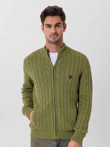 Jacey Quinn Knit cardigan 'Faber' in Green