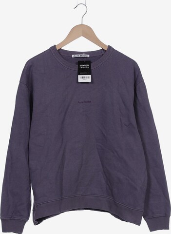 Acne Studios Sweatshirt & Zip-Up Hoodie in M in Purple: front