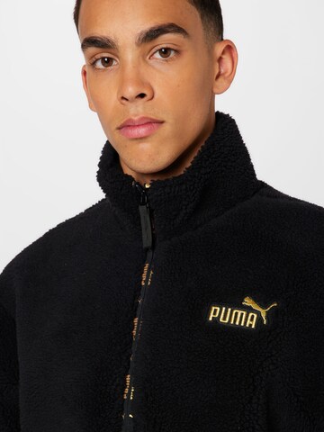 PUMA Sportjacke in Schwarz