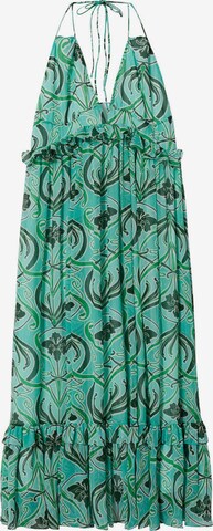 MANGO Poletna obleka 'MIMI' | zelena barva: sprednja stran