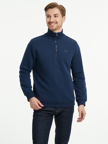 WEM Fashion Sweatshirt 'Spell' in Blauw: voorkant