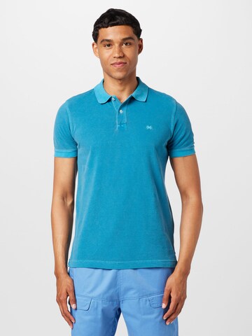 UNITED COLORS OF BENETTON Poloshirt in Blau: predná strana