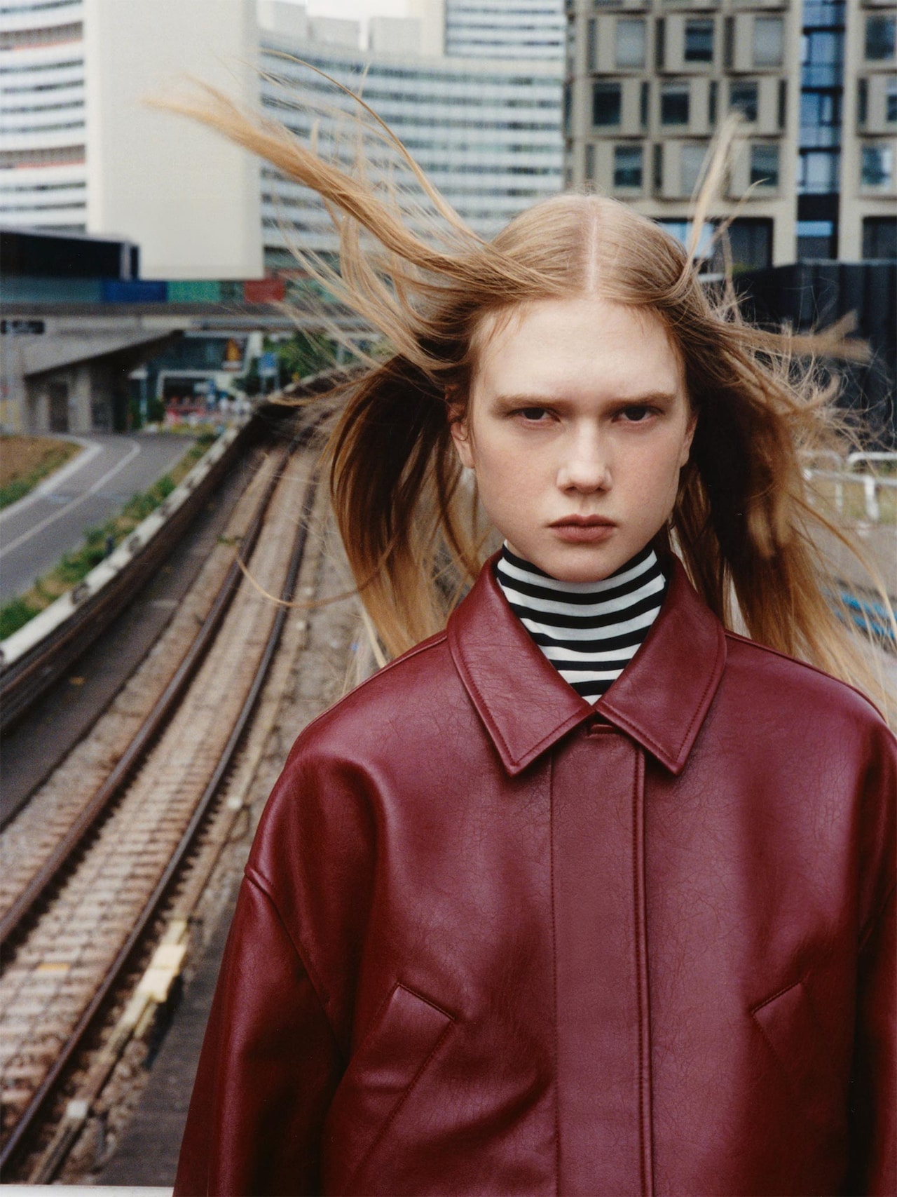 EDITED Produkte Jacke 'Carin' rot