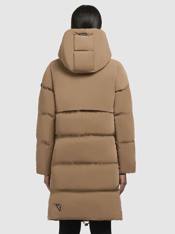 Cappotto invernale di khujo in marrone