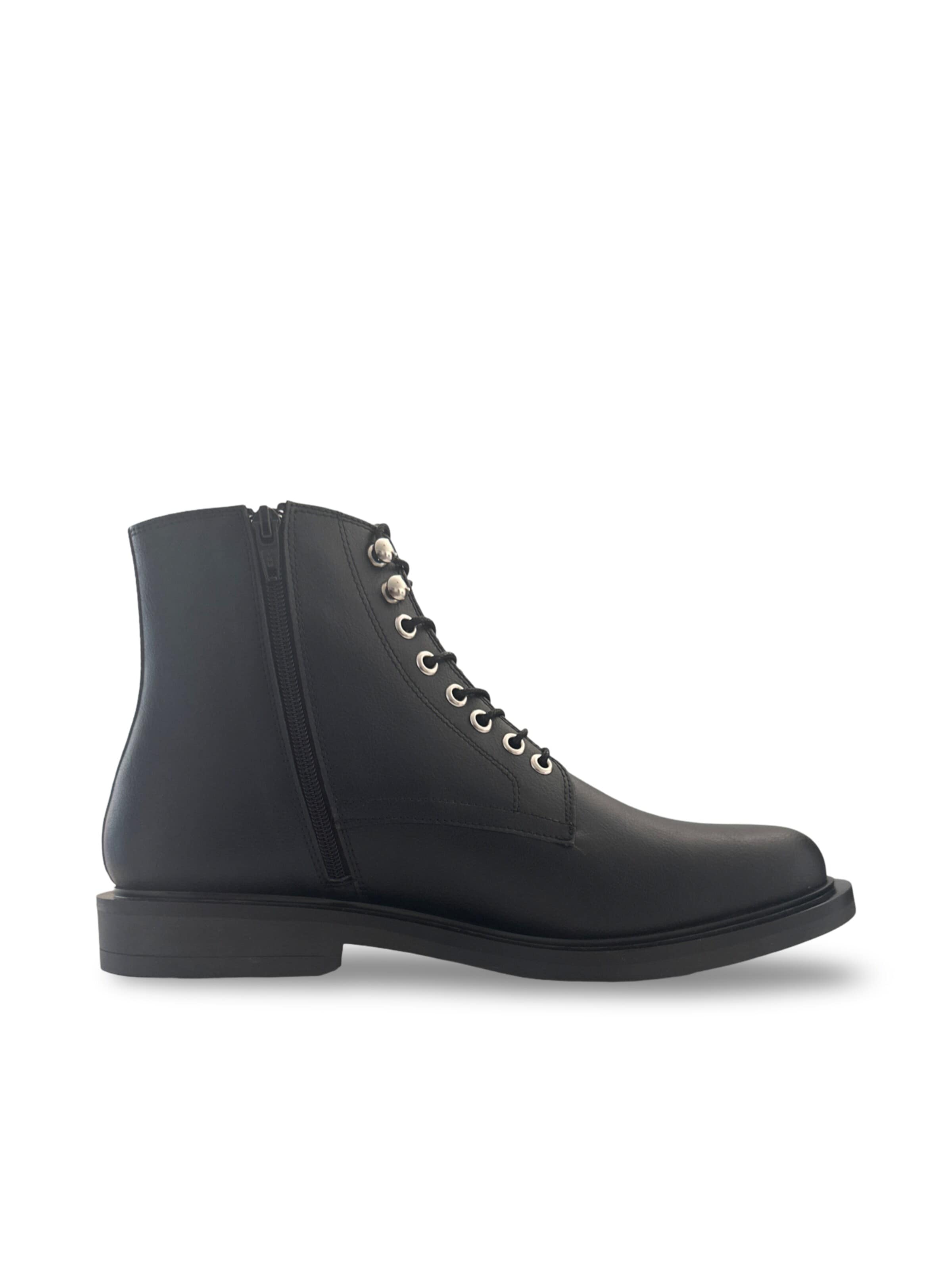 nae Vegan Shoes Šněrovací boty 'Jules' – černá