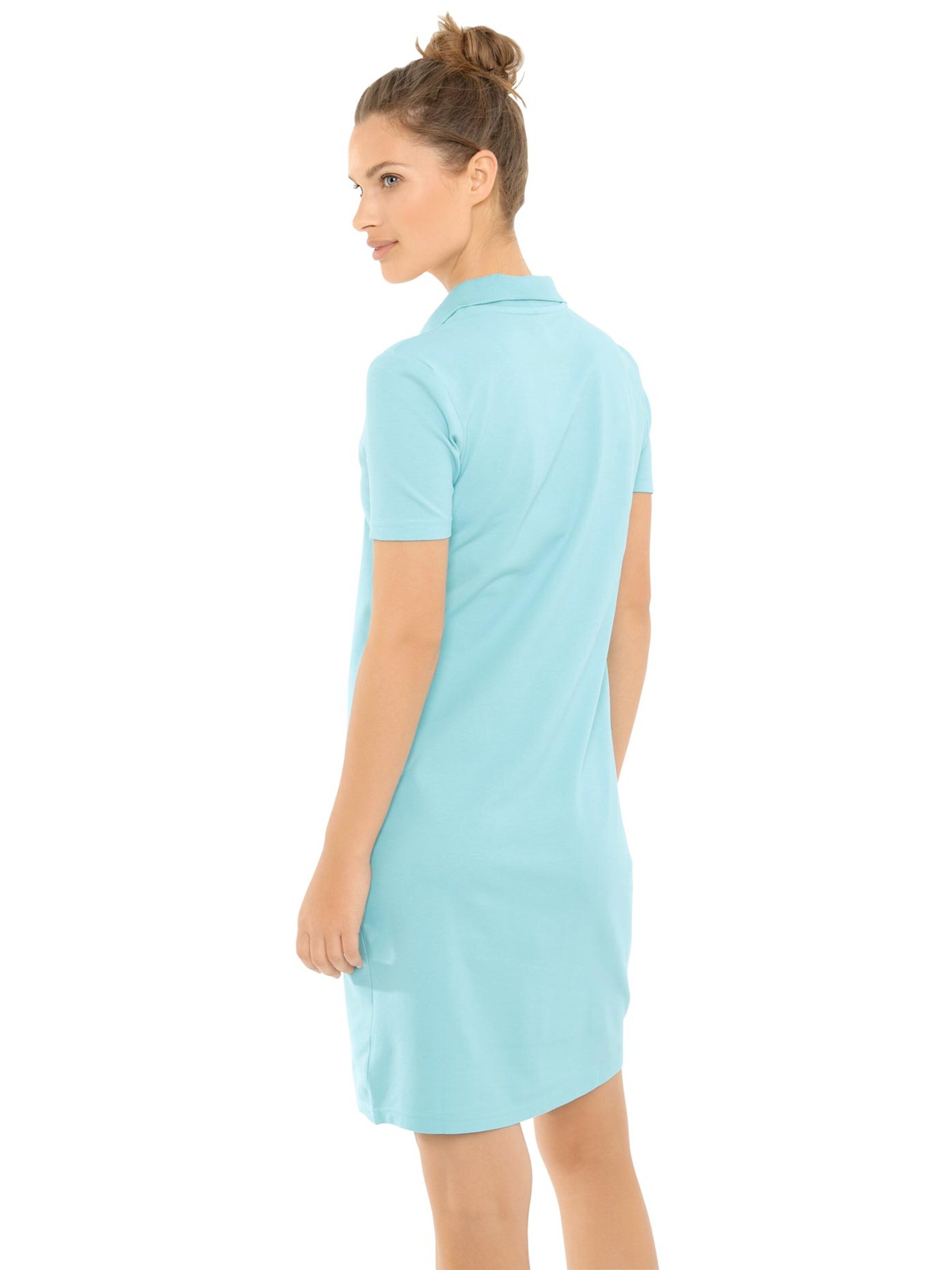 Rochie de la heine pe albastru