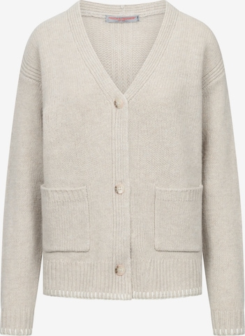 Frieda & Freddies NY Strickjacke in Weiß: Vorderseite