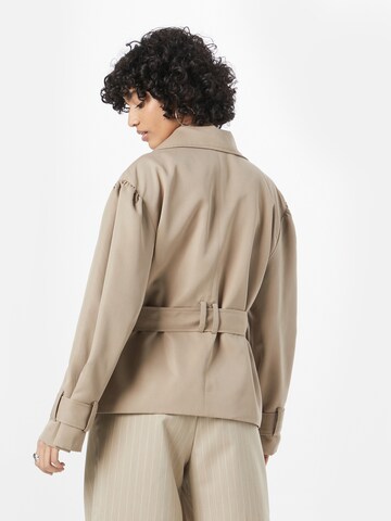 SAINT TROPEZ Between-season jacket 'Sille' in Brown