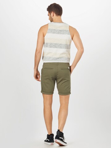 JACK & JONES Normální Chino kalhoty 'DAVE' – zelená