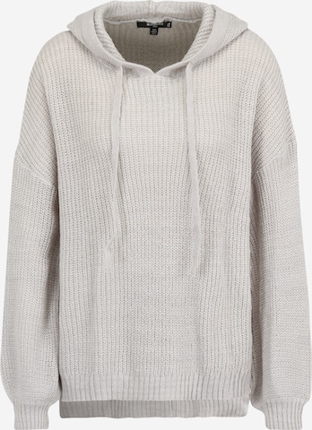 Missguided Tall Sweatshirt 'BOYFRIEND' in Grau: predná strana