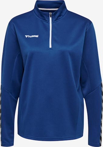 Hummel Sports sweatshirt in Blue: front