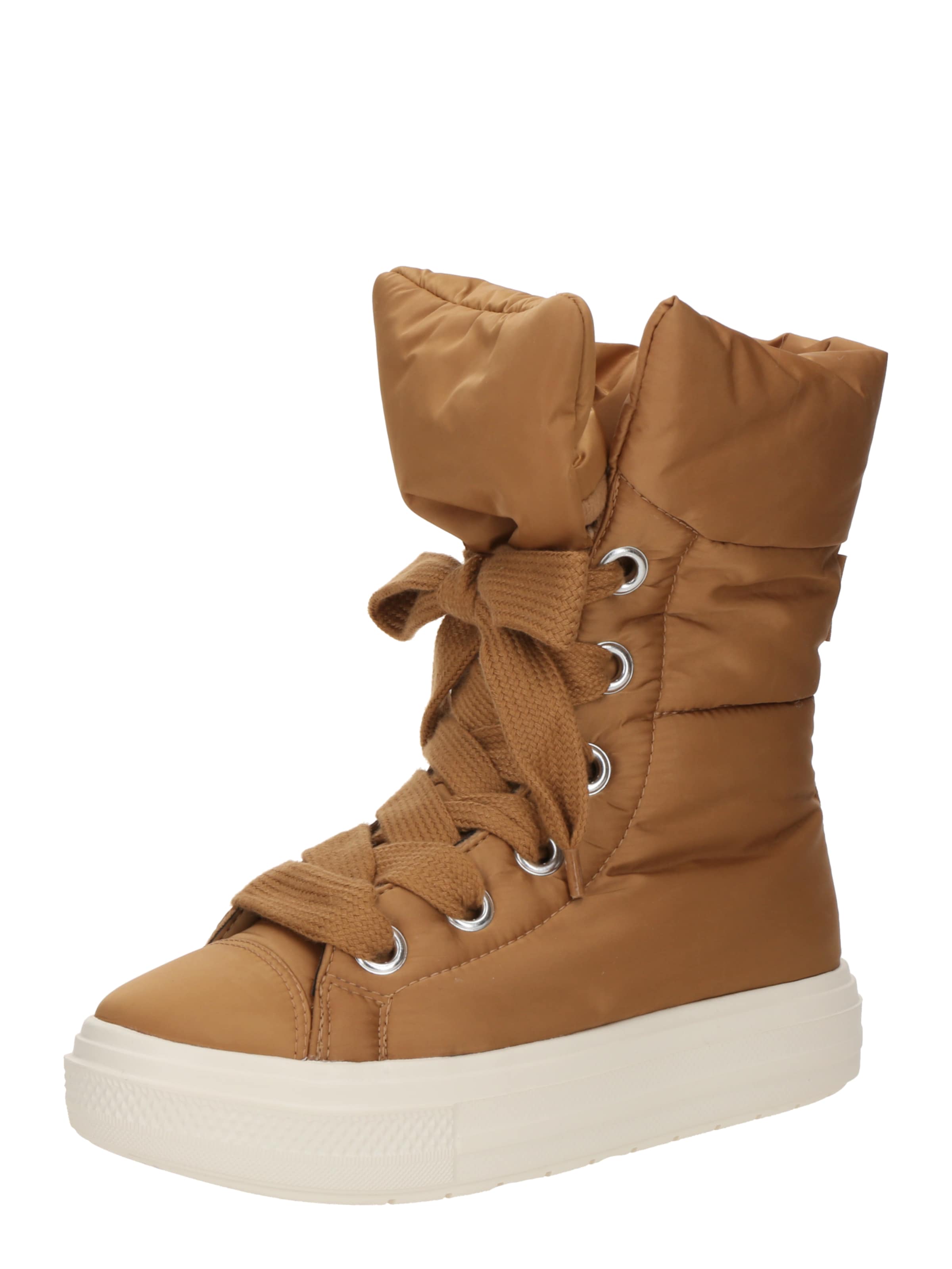 Ghete cu șireturi 'CTAS' de la CONVERSE pe maro: față