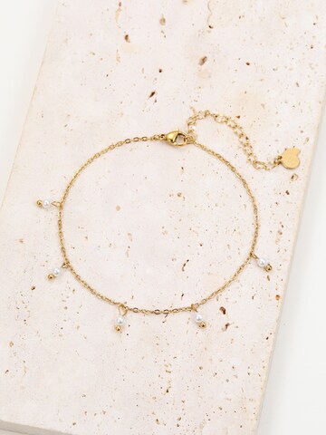 Hey Happiness Fußschmuck 'Cinque' in Gold