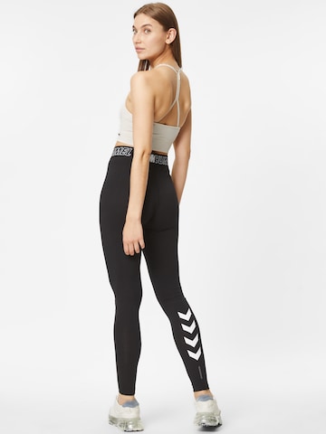 Hummel Skinny Workout Pants 'Maja' in Black