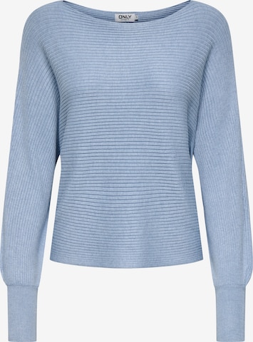 ONLY Sweter 'ONLAdeline' w kolorze niebieski: przód