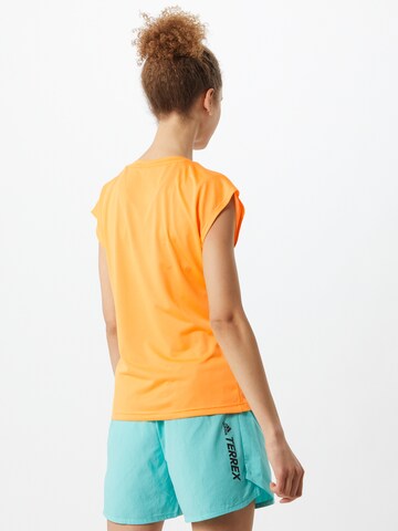 oranžinė ADIDAS TERREX Sportiniai marškinėliai