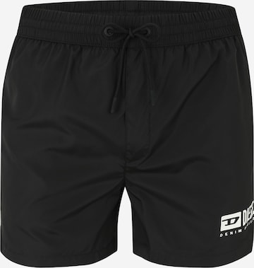 DIESEL Uimashortsit 'KEN-37-D-BOX' värissä musta: etupuoli