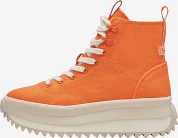 Baskets hautes 'URBAN' TAMARIS en orange