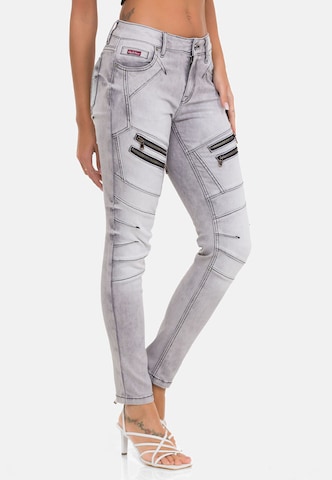 CIPO & BAXX Skinny Jeans in Grey