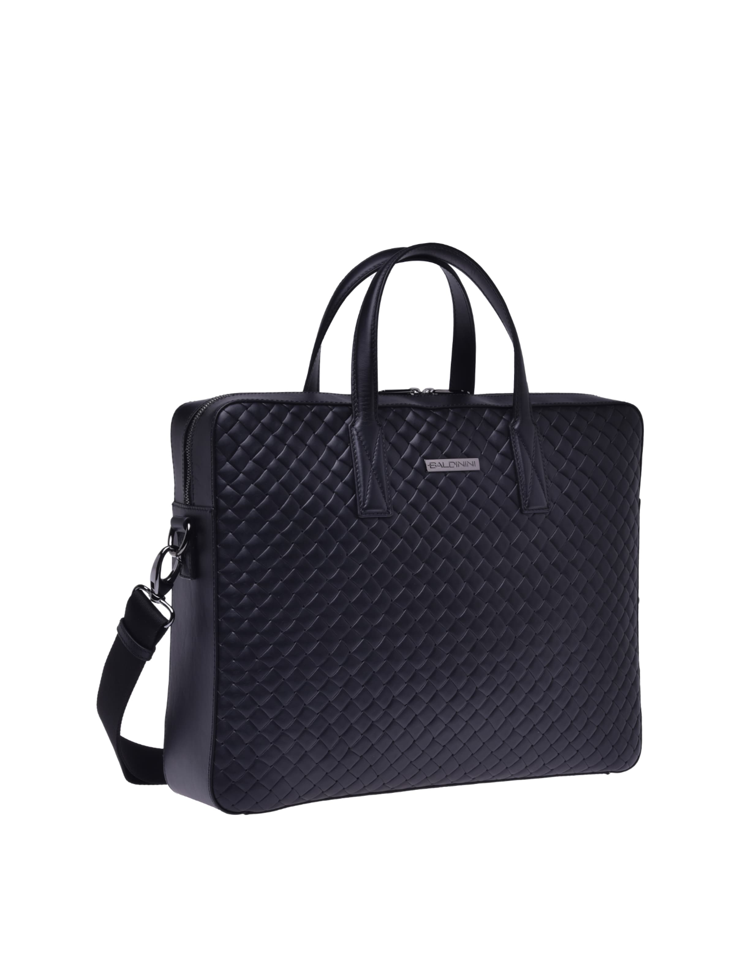 BALDININI Aktentas in Zwart