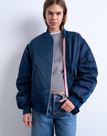 TOPSHOP Jacke 'AVA' in Blau: Vorderseite