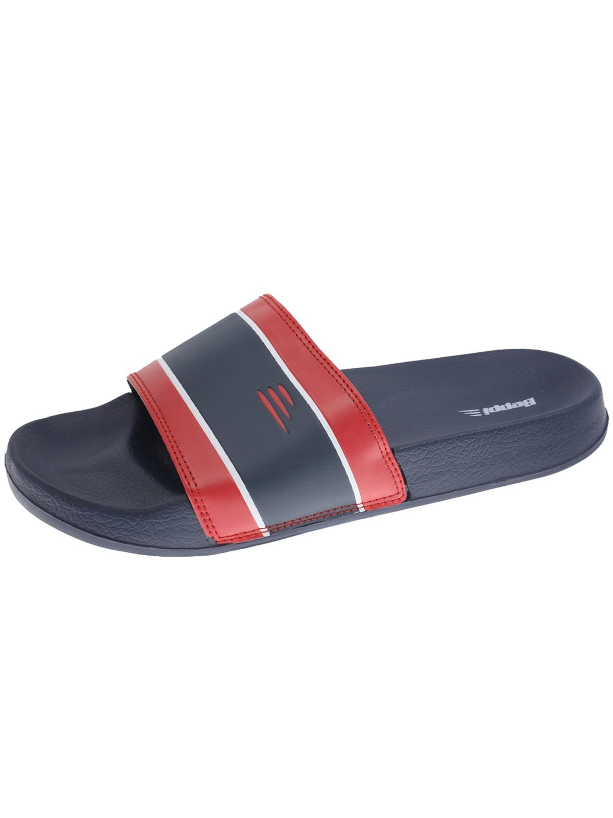 Beppi Pantolette‌ in Blau: Vorderseite