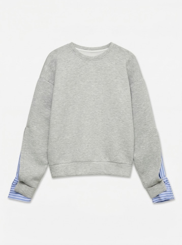 VERO MODA Свитшот 'VMMORGAN' в Серый: спереди