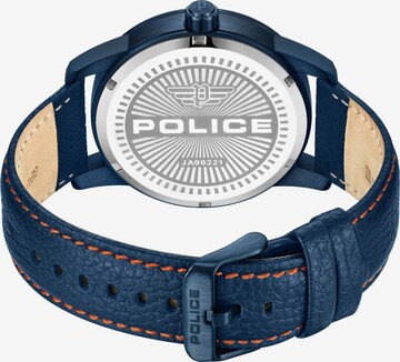 POLICE Analoog horloge 'AVONDALE' in Blauw