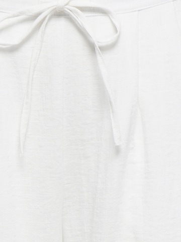 ONLY Zvonové kalhoty Kalhoty se sklady v pase 'ONLITA' – bílá